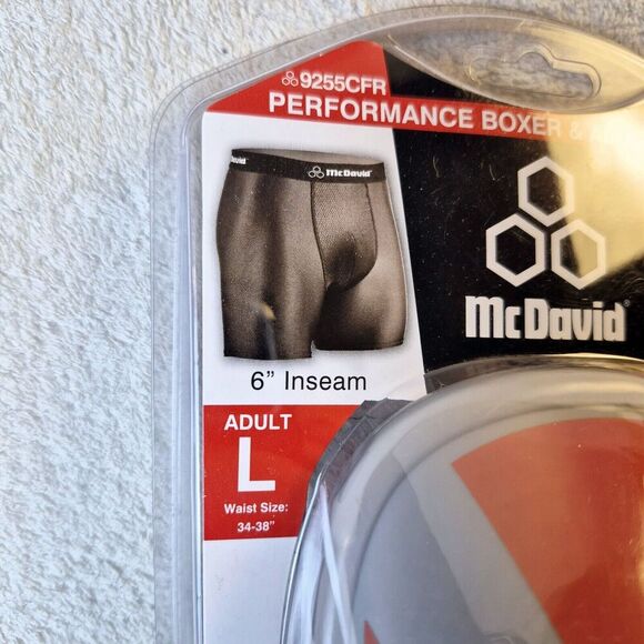 McDavid Compression Short & Adult Flexcup 9255CFR Adult Large 6" Inseam 34-38 - Picture 2 of 6